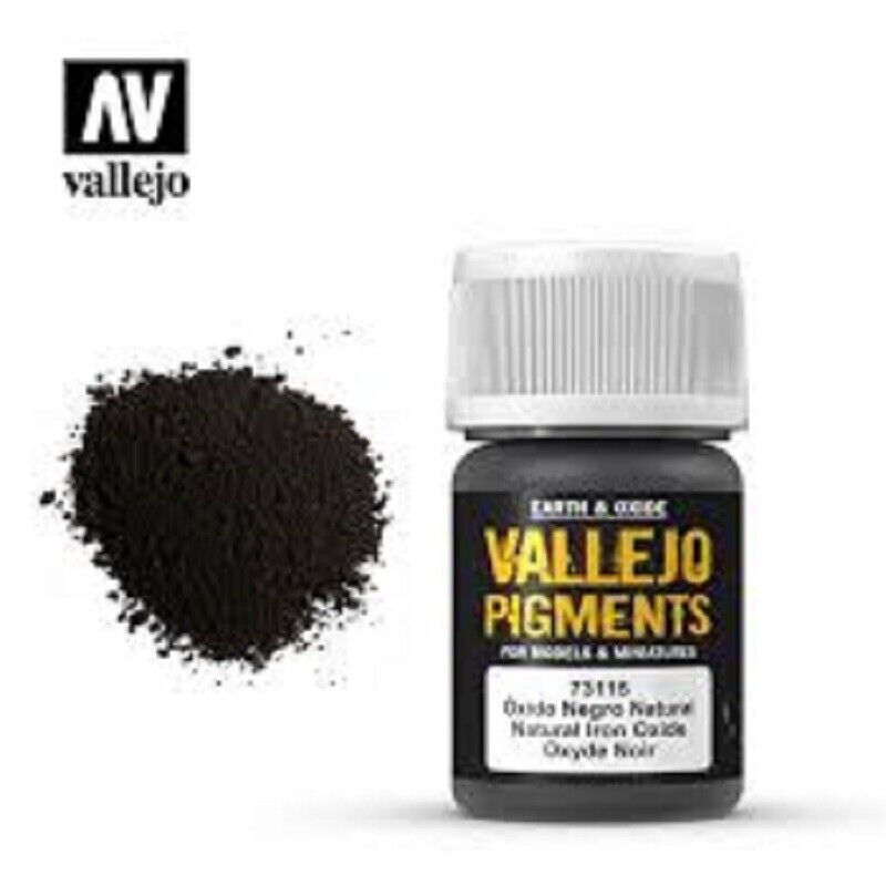Vallejo Pigments Natural Iron Oxide Pigment - VAL73115 - Tistaminis