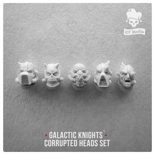 Artel W - KF Studio	Galactic Knights Сorrupted Heads New - Tistaminis