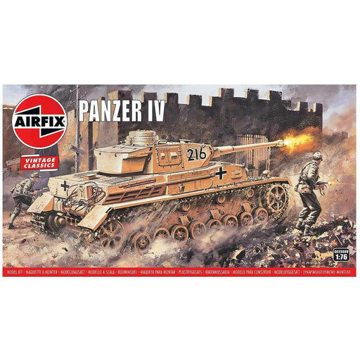 Airfix GERMAN PANZER IV TANK AIR02308 (1/76) New - TISTA MINIS