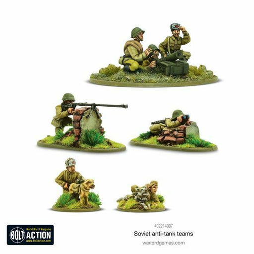 Bolt Action Soviet Anti-tank Teams New - Tistaminis