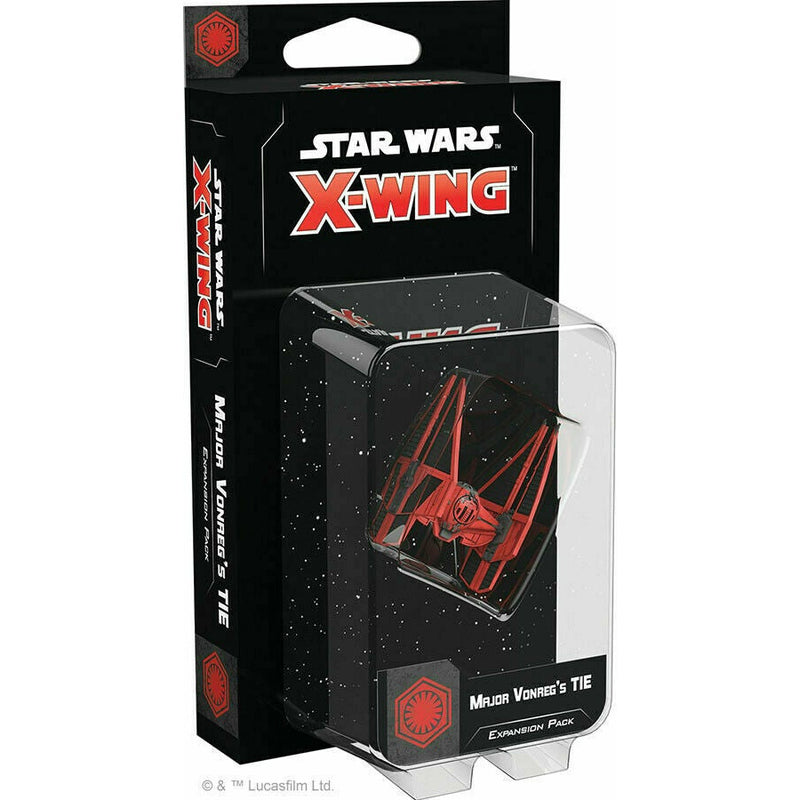 Star Wars X-Wing 2nd Ed: Major Vonreg's Tie Expansion Pack New - TISTA MINIS