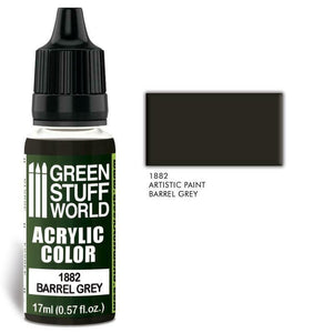 Green Stuff World Acrylic Color BARREL GREY New - Tistaminis