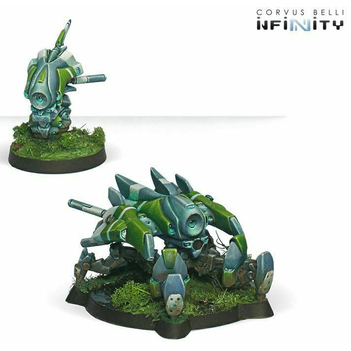 Infinity: PanOceania Armbots Peacemaker And Auxbot New - TISTA MINIS