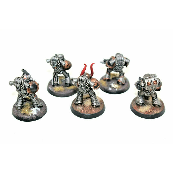 Warhammer Chaos Space Marines Iron WarriorsCombat Squad Well Painted JYS5 - Tistaminis