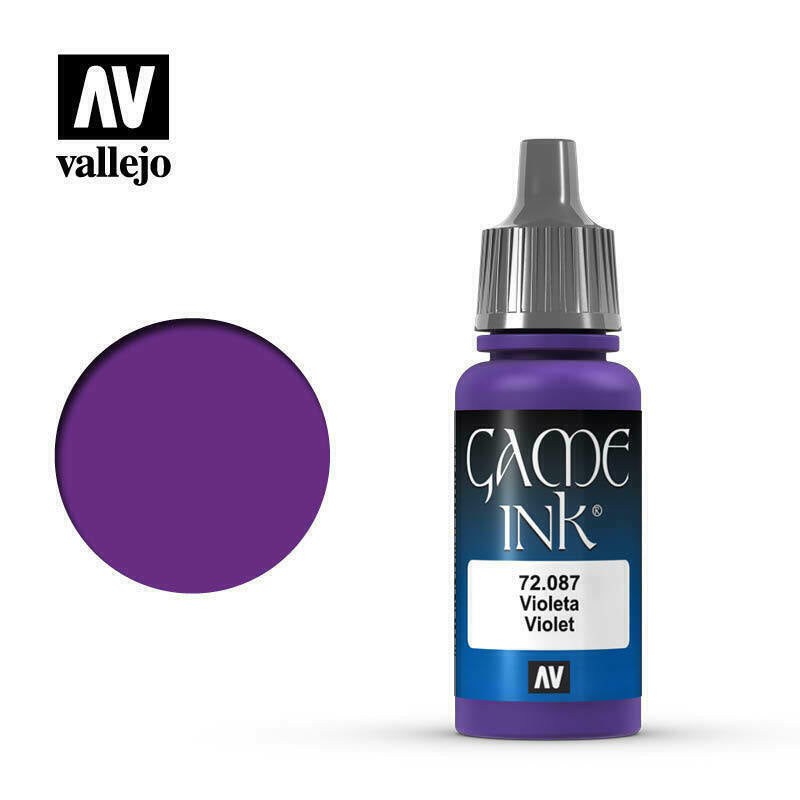 Vallejo Game Colour Paint Game Ink Violet (72.087) - Tistaminis