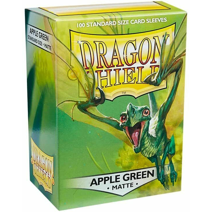 Dragon Shield Sleeves  Matte Apple Green (100) New - Tistaminis
