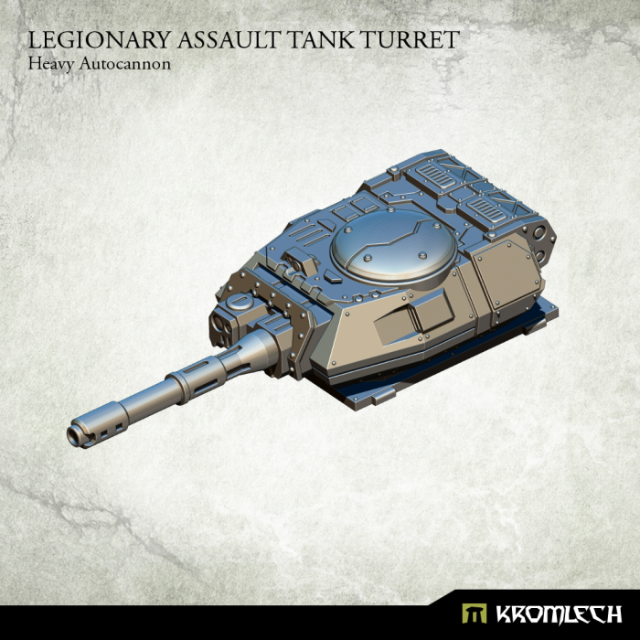 Kromlech Legionary Assault Tank Turret: Heavy Autocannon - TISTA MINIS