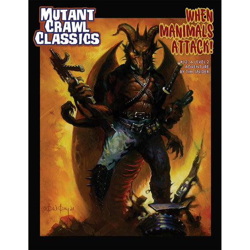 MUTANT CRAWL CLASSICS #12: WHEN MANIMALS ATTACK New - Tistaminis