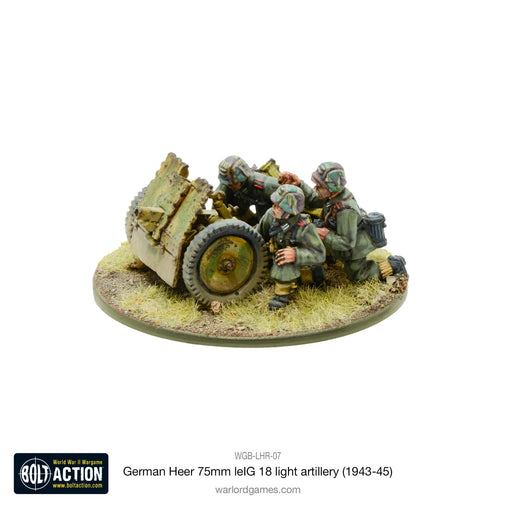 Bolt Action	German Heer 75mm LEiG 18 Artillery New - Tistaminis