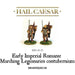 Hail Caesar Marching Roman Legionaires New - TISTA MINIS