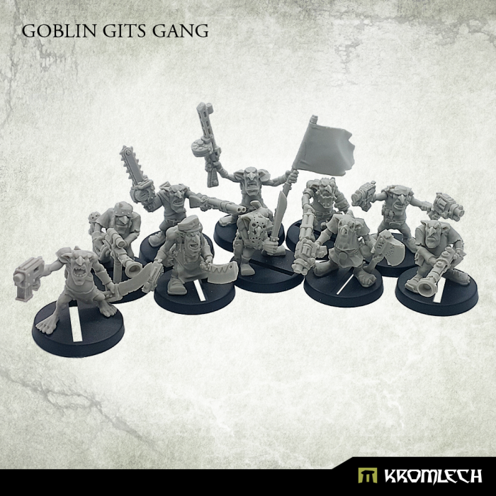 Kromlech Goblin Gits Gang New - TISTA MINIS