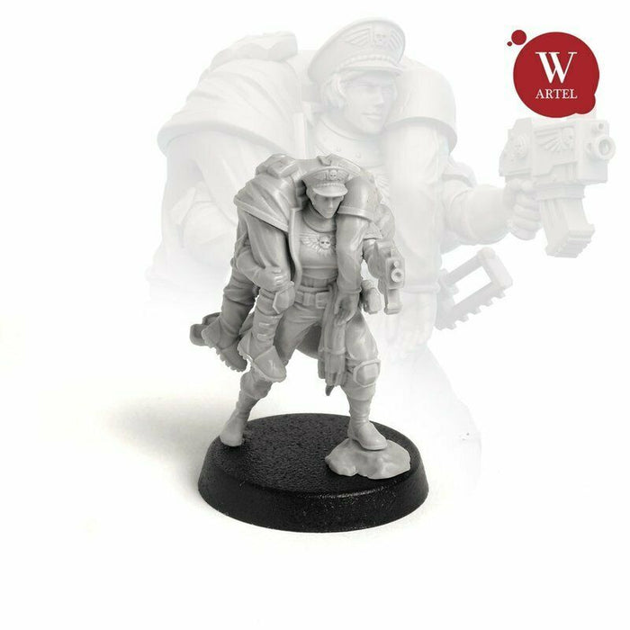 Artel Miniatures - Commissar Raivel 28mm New - TISTA MINIS