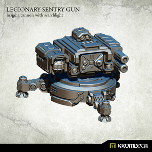 Kromlech Legionary Sentry Gun: Magma Cannon with Searchlight New - TISTA MINIS