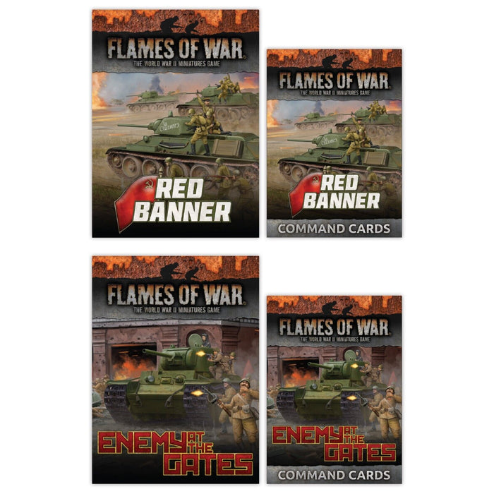 Flames of War	Soviet Eastern Front Card Bundle Aug 27 Pre-Order - Tistaminis