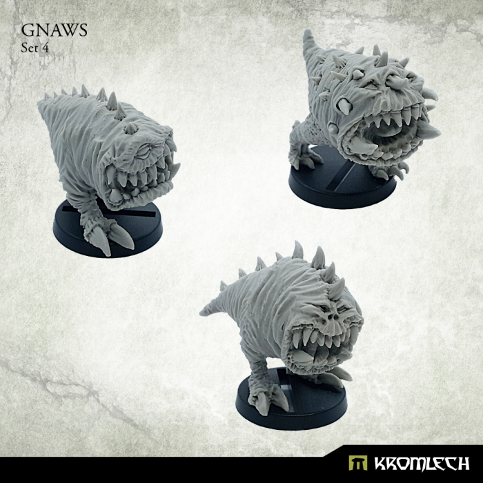 Kromlech Gnaws Set 4 New - TISTA MINIS