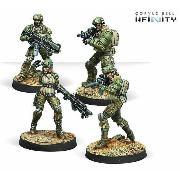 Infinity: Ariadna USAriadna Grunts New - TISTA MINIS