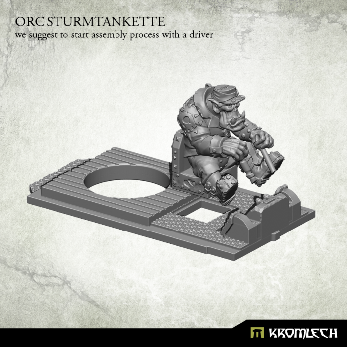 Kromlech Orc Sturmtankette New - TISTA MINIS