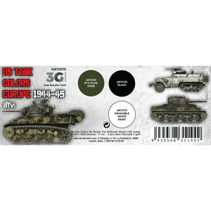 AK Interactive 3G US Tank Colors Europe 1944-45 New - Tistaminis