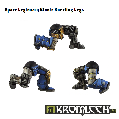 Kromlech Legionaries Bionic Kneeling Legs New - TISTA MINIS