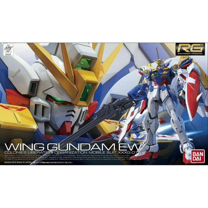 Bandai #20 Wing Gundam (EW), "Gundam Wing: Endless Waltz", Bandai RG New - TISTA MINIS