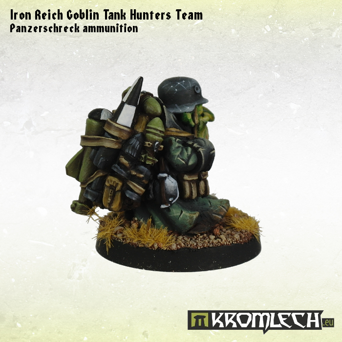 Kromlech Iron Reich Goblin Tank Hunters Team New - TISTA MINIS