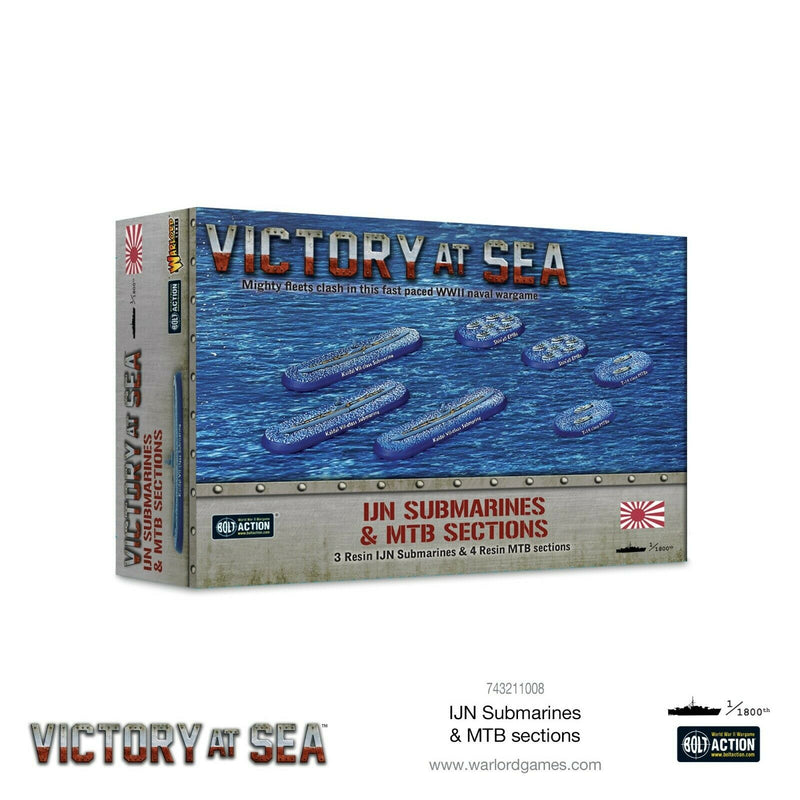 Warlord Games Victory at Sea - IJN Submarines & MTB sections New - TISTA MINIS