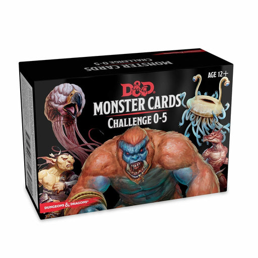 Dungeons & Dragons: Monster Cards Challenge 0-5 | TISTAMINIS