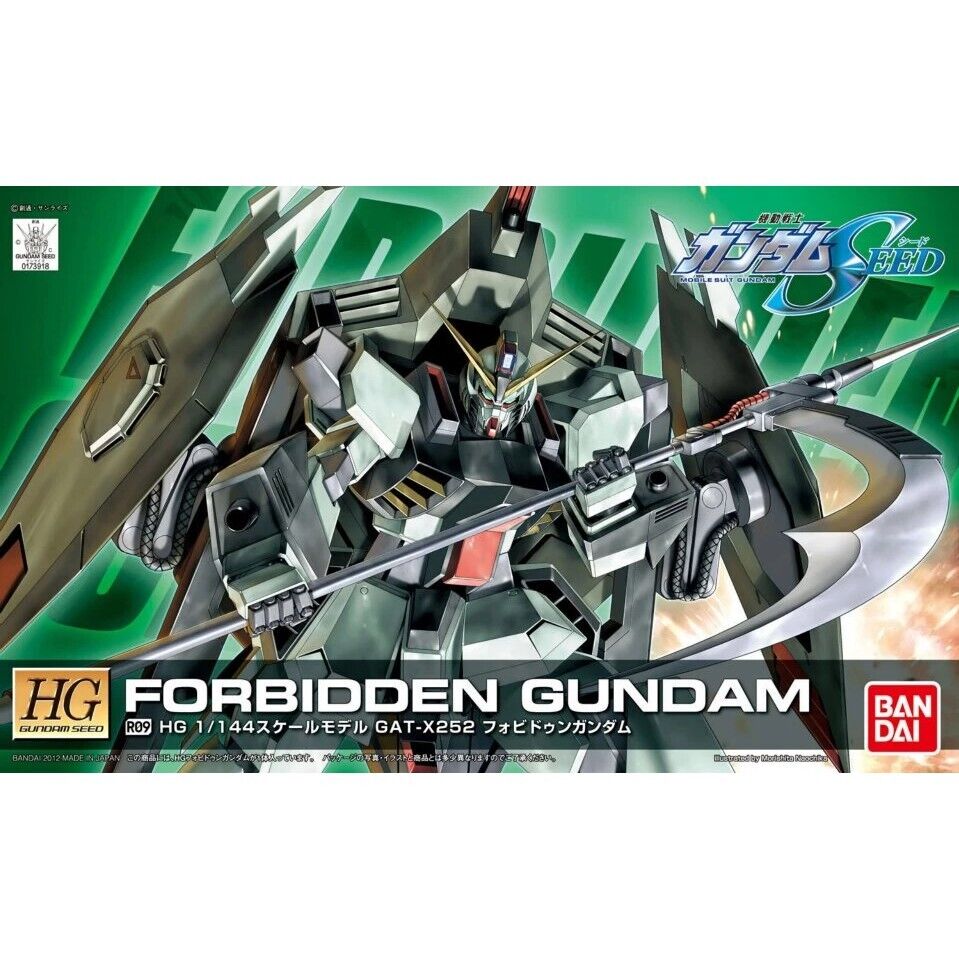 Bandai Gundum HG 1/144 R09 Forbidden Gundam New - Tistaminis