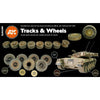 AK Interactive 3G Tracks And Wheels New - Tistaminis