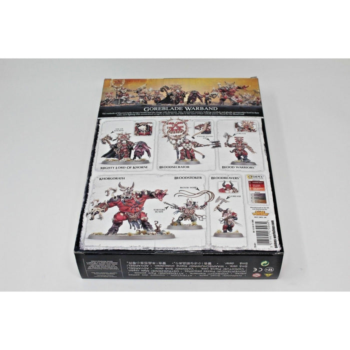 Warhammer Warriors of Chaos Bloodbound Goreblade Warband Start Collecting New | TISTAMINIS