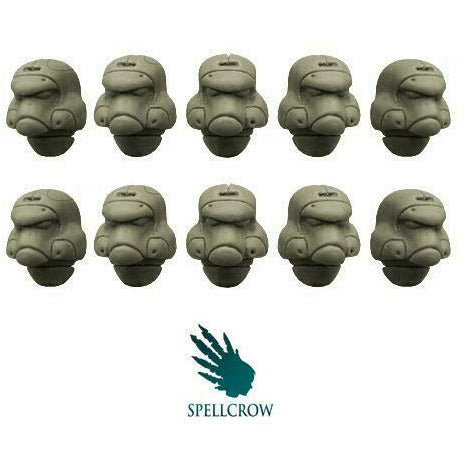 Spellcrow Space Knights Helmets (Empire Pattern) - SPCB5862 - TISTA MINIS
