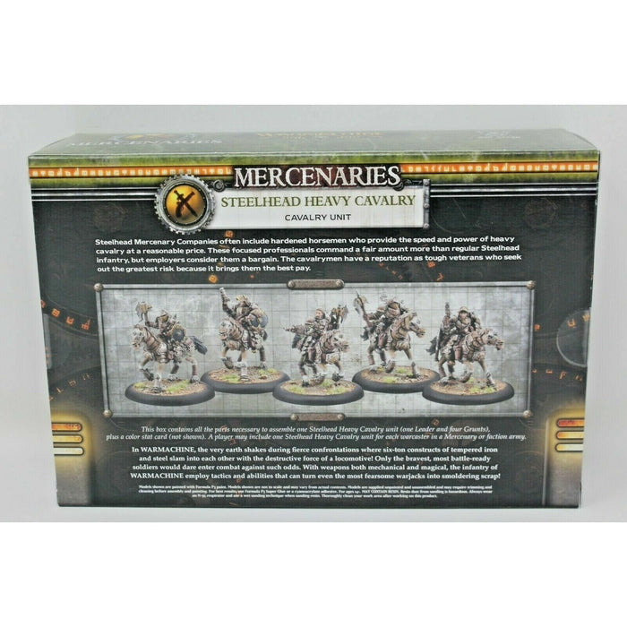 Warmachine Mercenaries Steelhead Heavy Cavalry Cavalry Unit New | TISTAMINIS