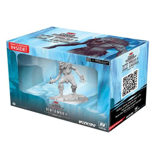 Dungeons & Dragons PAINT NIGHT KIT #8 ICE TROLL New - Tistaminis