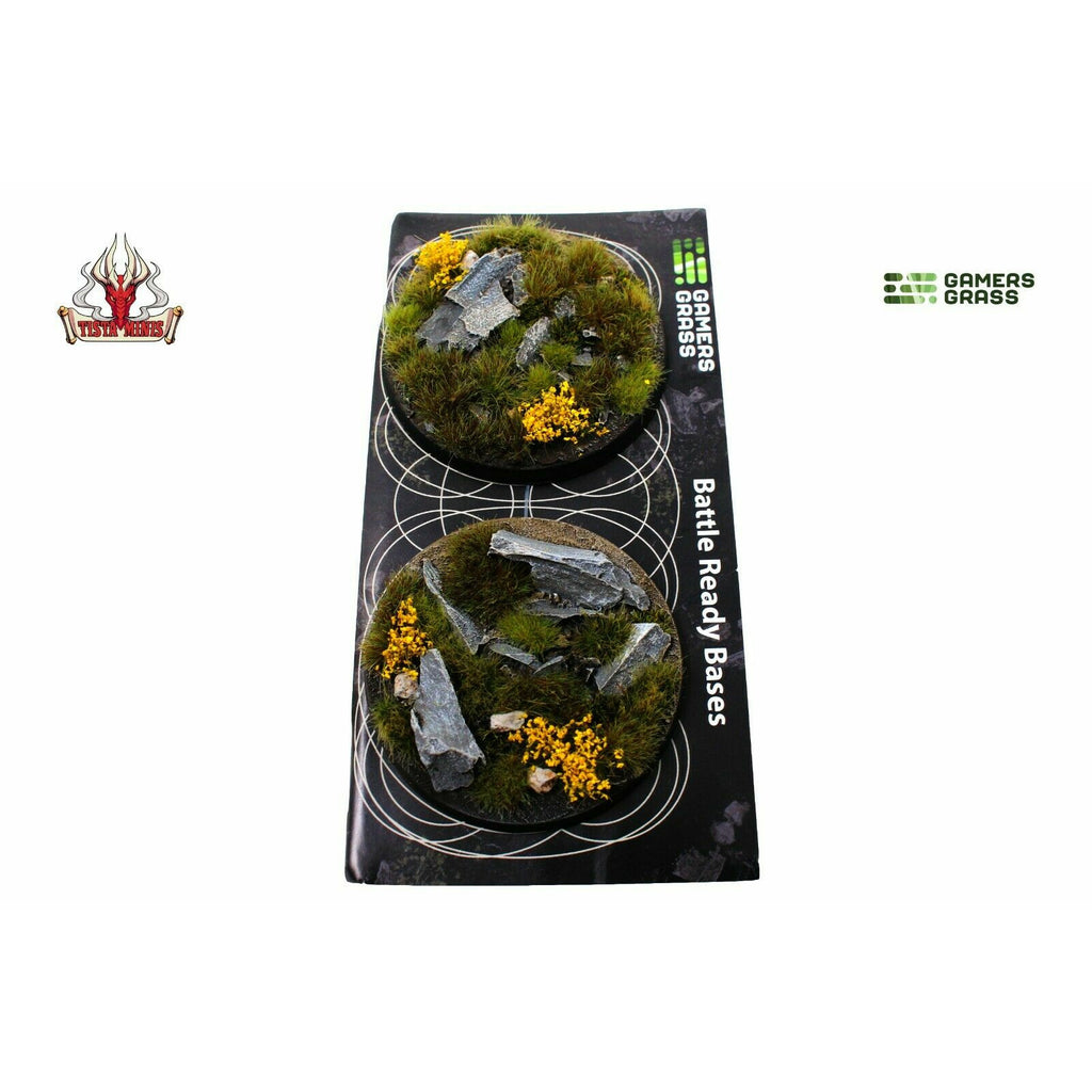 Gamers Grass Highland Bases Round 60mm (x2) - TISTA MINIS