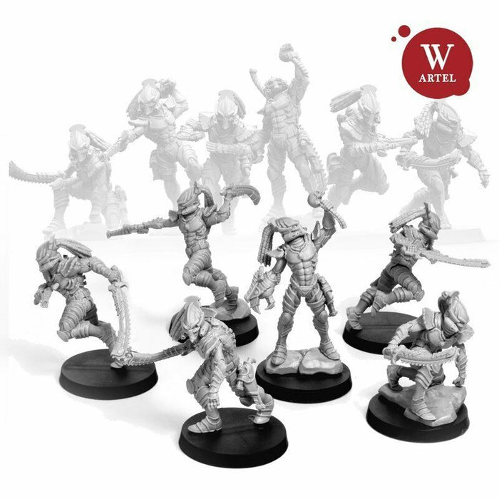 Artel Miniatures - Shadow Hunters Squad + Squad Leader 28mm New - TISTA MINIS