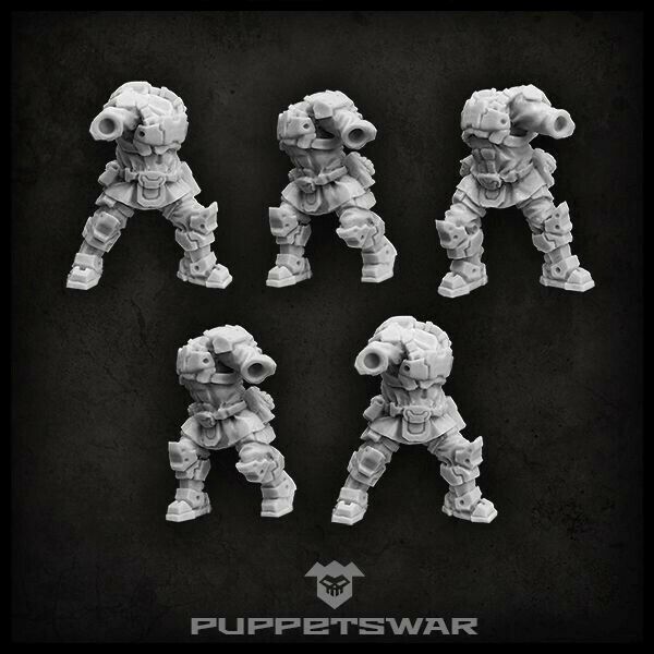 Puppets War Veteran Troopers Bodies New - Tistaminis