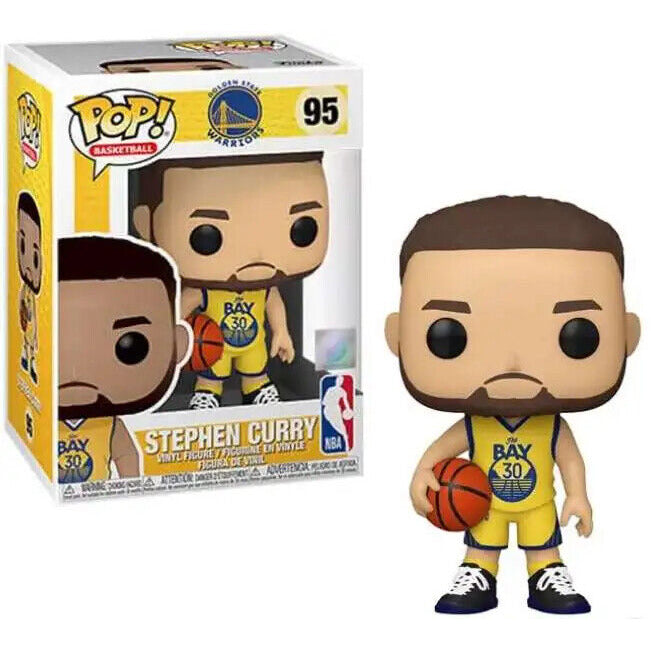 Funko Pop! POP NBA GOLDEN STATE STEPH CURRY (ALTERNATE) #95 New - Tistaminis