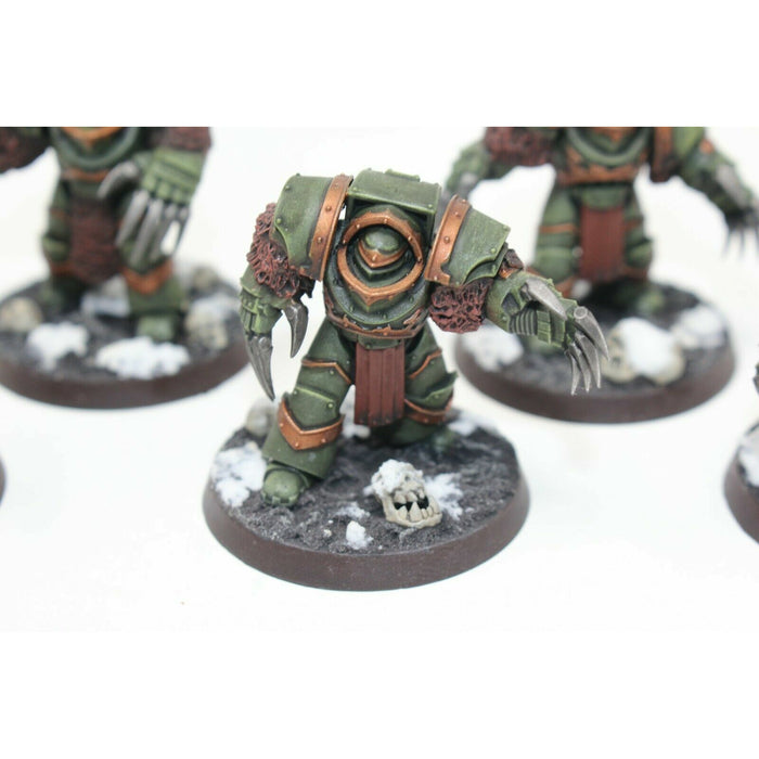 Warhammer Space Marines Cataphractii Terminators Well Painted - JYS95 - TISTA MINIS