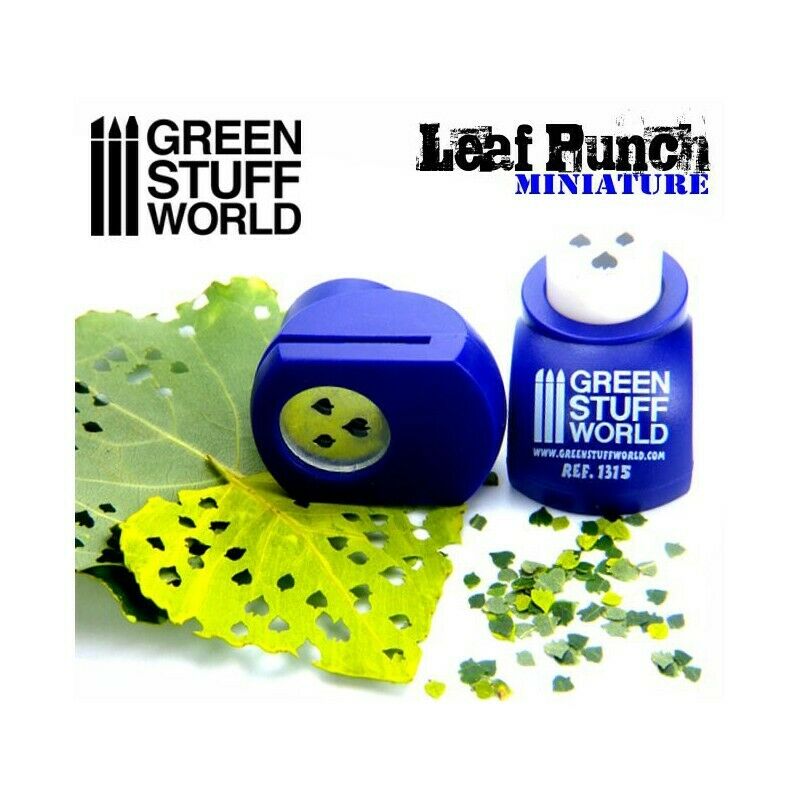 Green Stuff World Leaf Punch DARK PURPLE New - Tistaminis