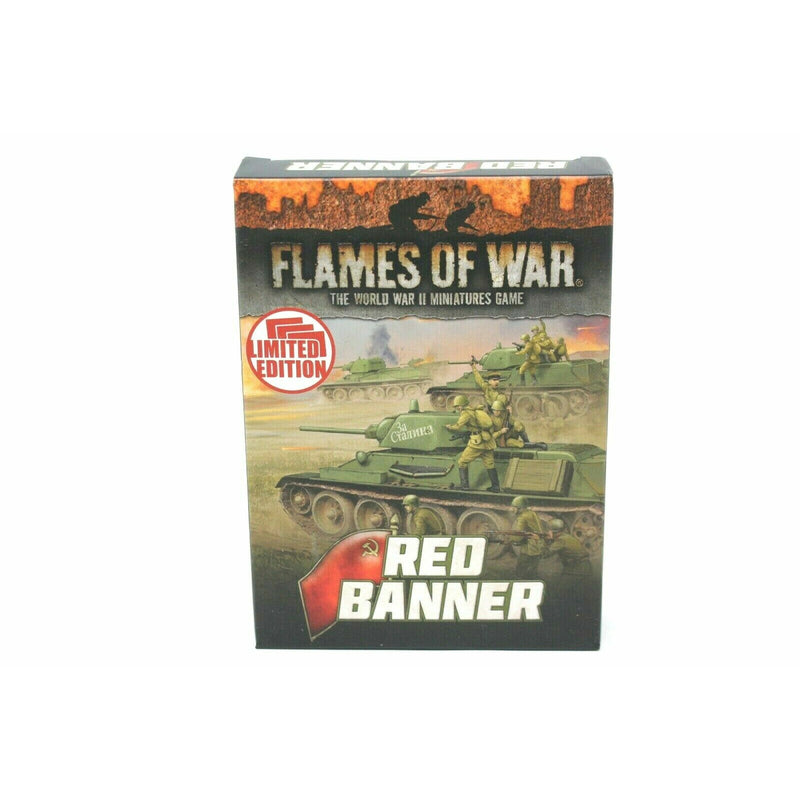 Flames Of War Soviet Red Banner Cards New - TISTA MINIS