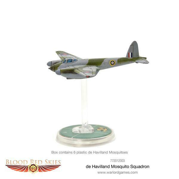 Blood Red Skies de Havilland Mosquito Squadron New - TISTA MINIS