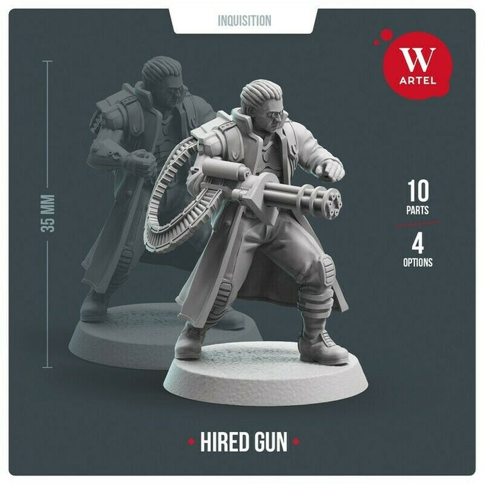 Artel Miniatures - Hired Gun 28mm New - TISTA MINIS