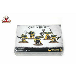 Warhammer Orcs and Goblins Orruk Brutes New - TISTA MINIS
