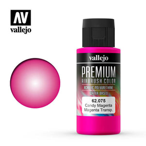 Vallejo Premium Color Paint Candy Magenta - VAL62075 - Tistaminis
