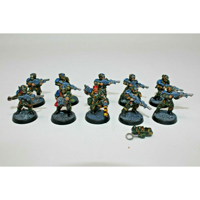 Warhammer Imperial Guard Cadian Shocktroopers Well Painted - JYS11 | TISTAMINIS