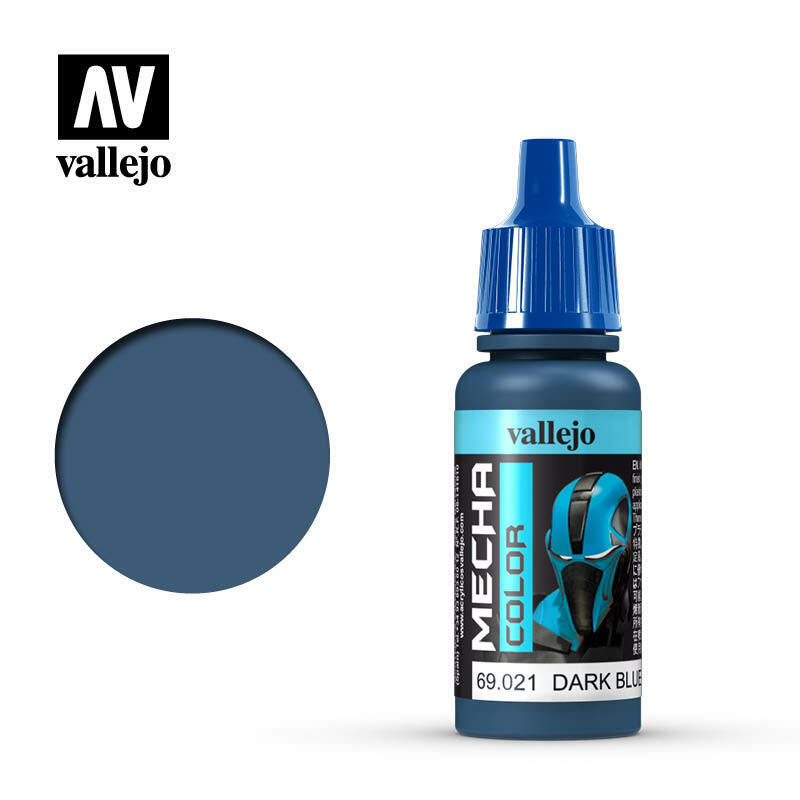 Vallejo Mecha Colour Paint Dark Blue (69.021) - Tistaminis