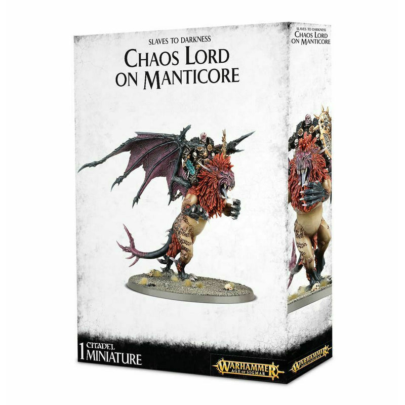 Warhammer Warriors of Chaos Chaos Lord on Manticore New - Tistaminis