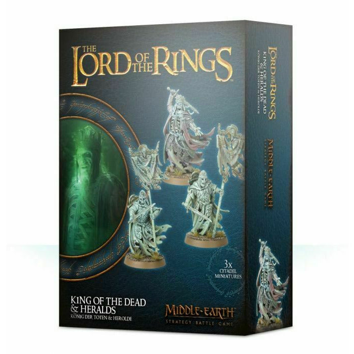 Warhammer Lord of the Rings KING OF THE DEAD & HERALDS New - Tistaminis