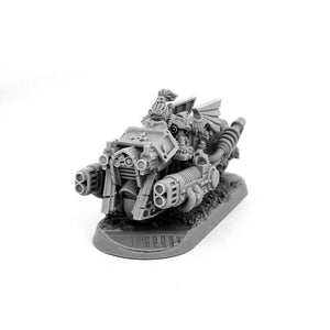 Wargames Exclusive HERESY HUNTER FEMALE INQUISITOR WITH REVENGEWING BIKE New - TISTA MINIS