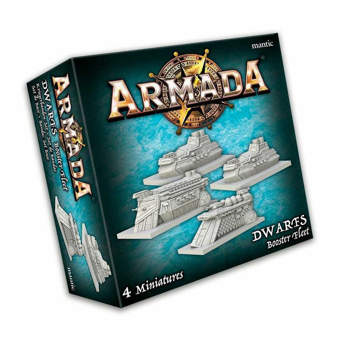 Mantic Games Armada: Dwarf Booster Fleet New - TISTA MINIS